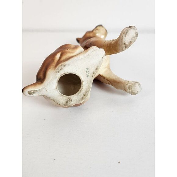 Vintage Porcelain Boxer Figurine - Picture 9 of 9